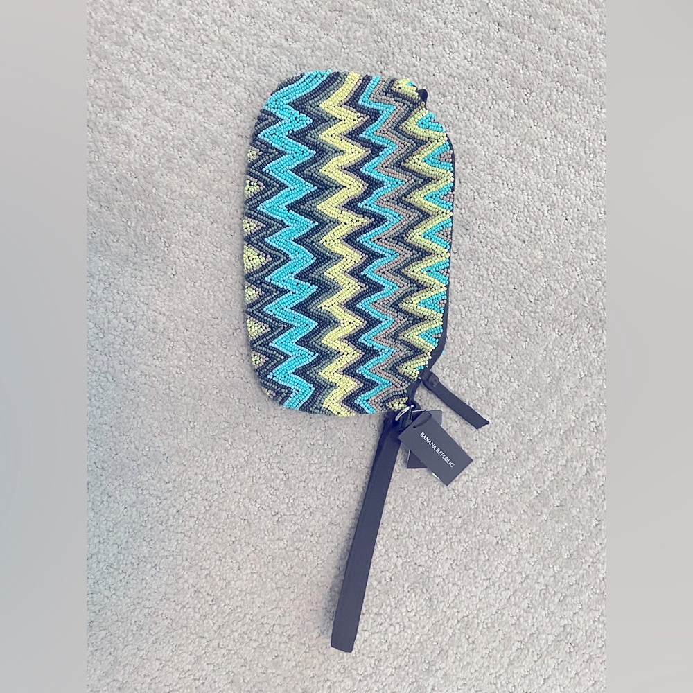 NWT Banana Republic beaded wristlet